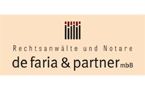 Logo von de faria & partner mbB Rechtsanwälte und Notare