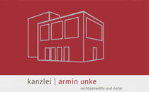 Logo von Kanzlei Armin Unke Rechtsanwälte u. Notar