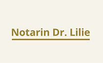 Logo von Lilie Barbara Dr. Notarin