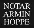 Logo von Notar Armin Hoppe